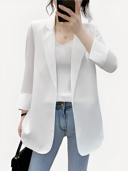 Joselyn - Elegant knitted structured jacket for women