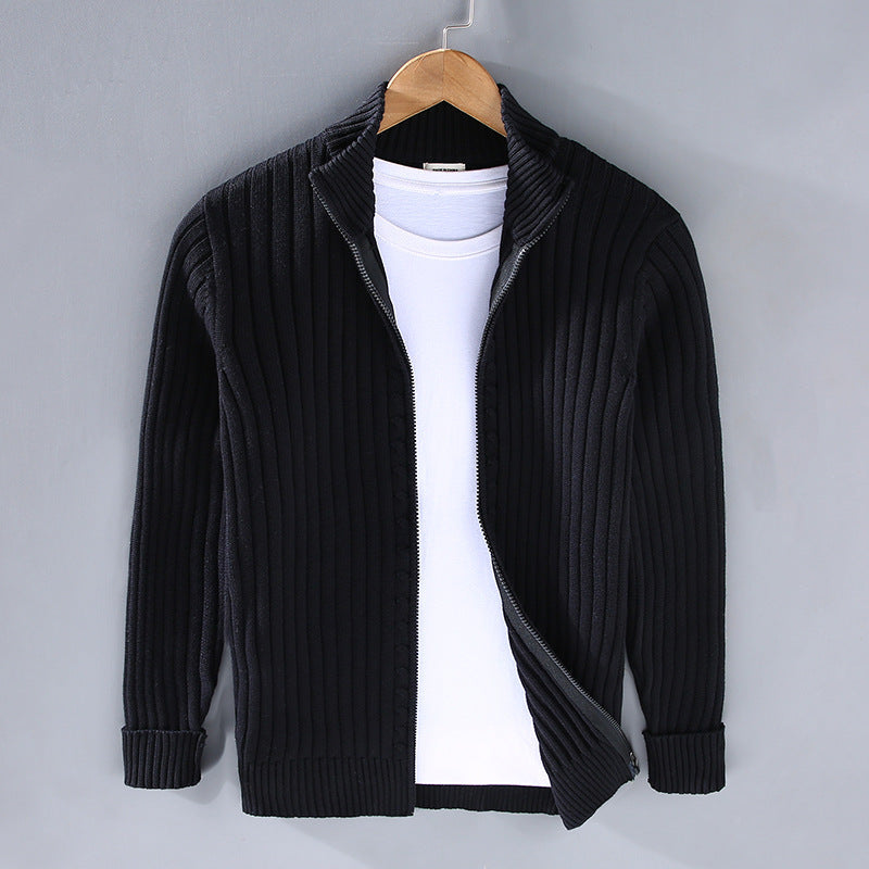 Raphael - Modern Cotton Cardigan for Men