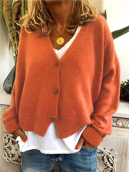 Deena - Χαλαρός, ζεστός, άνετος ζακέτα για γυναίκες