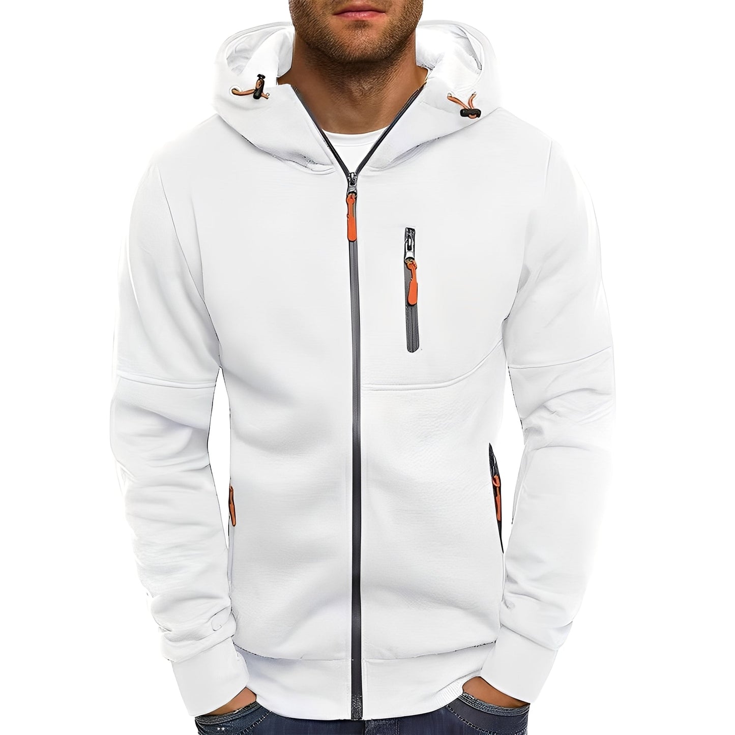 Crawford - Sweat à capuche chaud polyvalent pour hommes