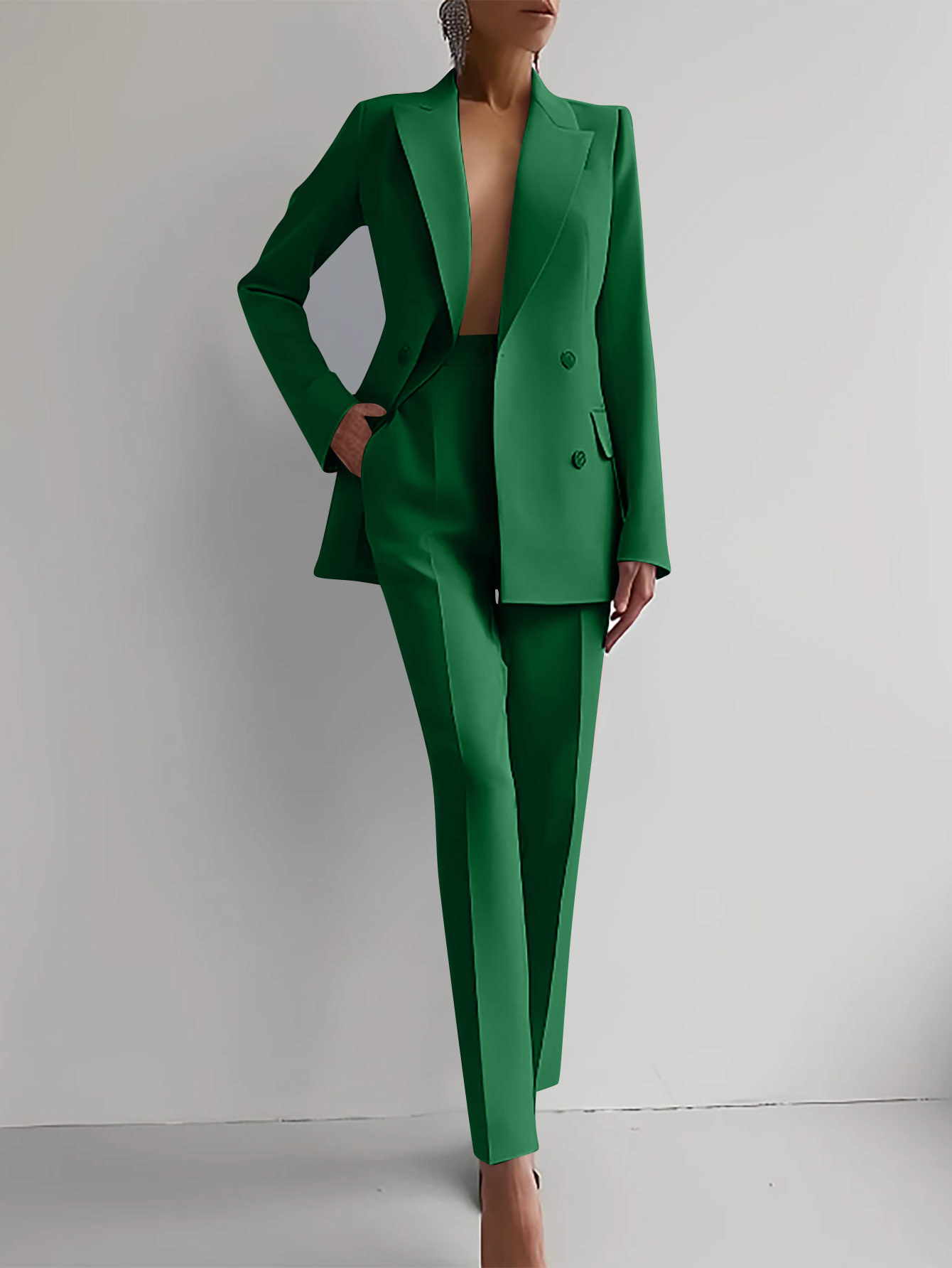 Marva - Women's Blazer and Pants Suit