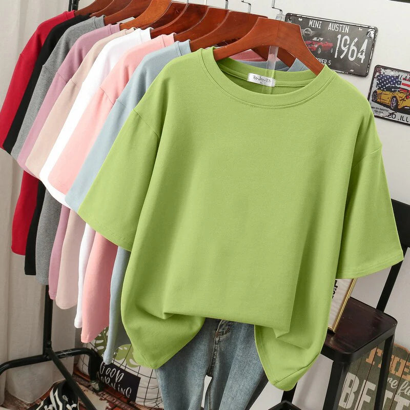 Arabella - Χαλαρό Oversize T-Shirt από Βαμβάκι για Γυναίκες