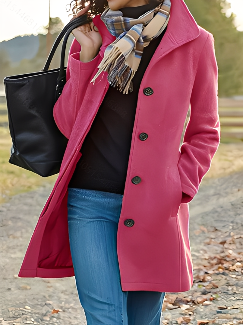 Jaclyn - Modern, multifunctional tweed cape for women