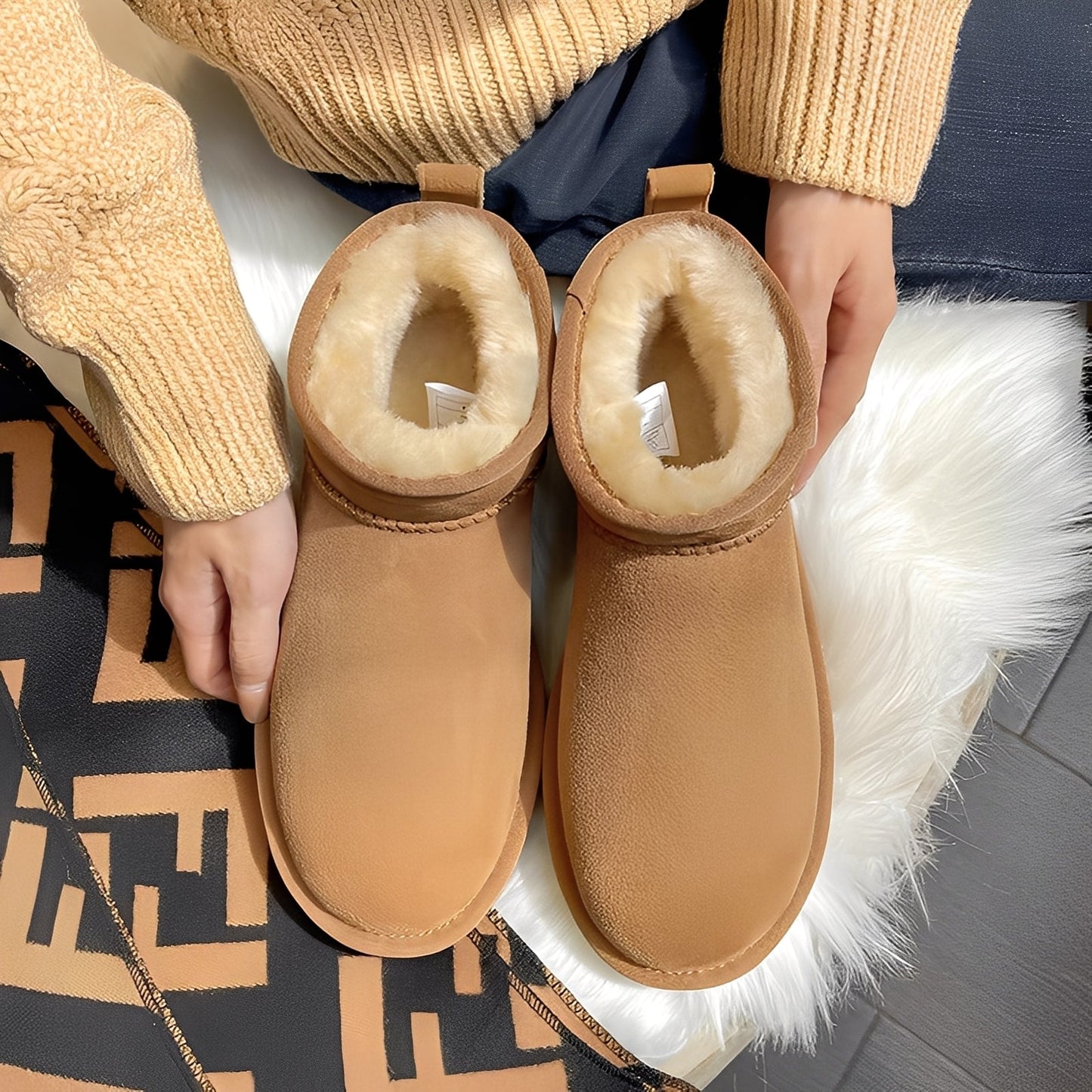 Rozanne - Καθημερινά Μίνι Χειμερινά Μποτάκια για Γυναίκες