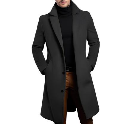 Reilly - Lightweight Wool Trench Coat for Men