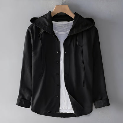 Emmerson - Χαλαρό Πουκάμισο με Κουκούλα για Άνδρες