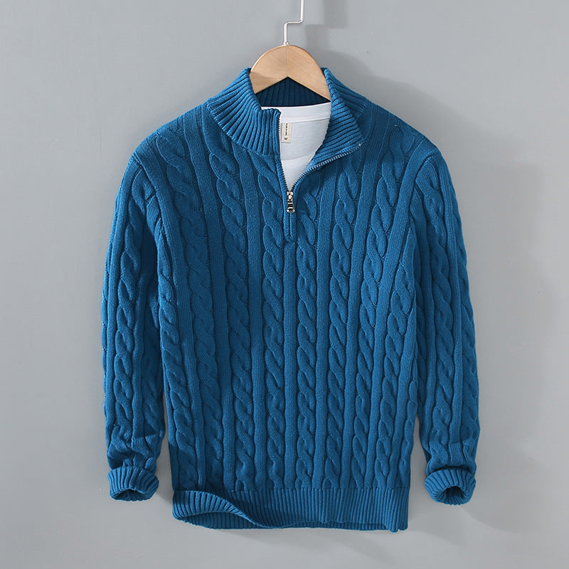 Jerald - Daily Half-Zip Sweater for Men