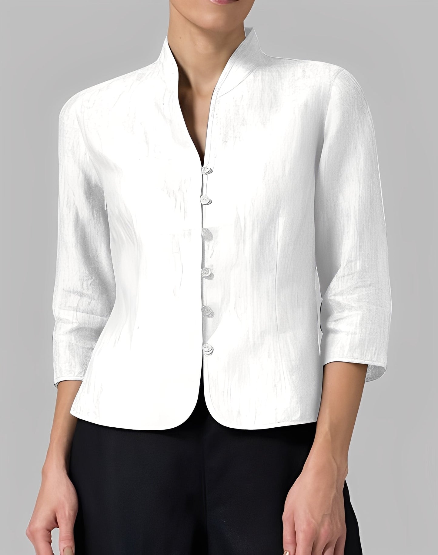 Lolicia - Codzienna bluzka z rękawami 3/4 dla kobiet