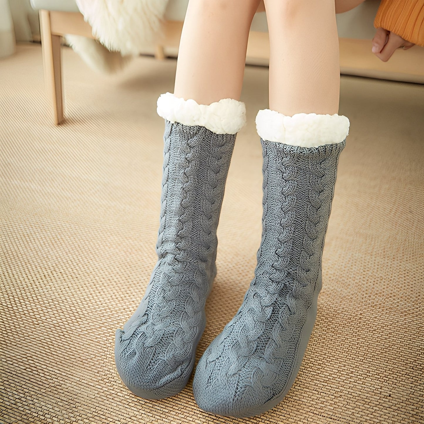 Jessica - Ζεστές Χειμερινές Πλυς Κάλτσες για Γυναίκες και Άνδρες