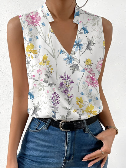 Marie - Stylish Sleeveless Blouse for Women