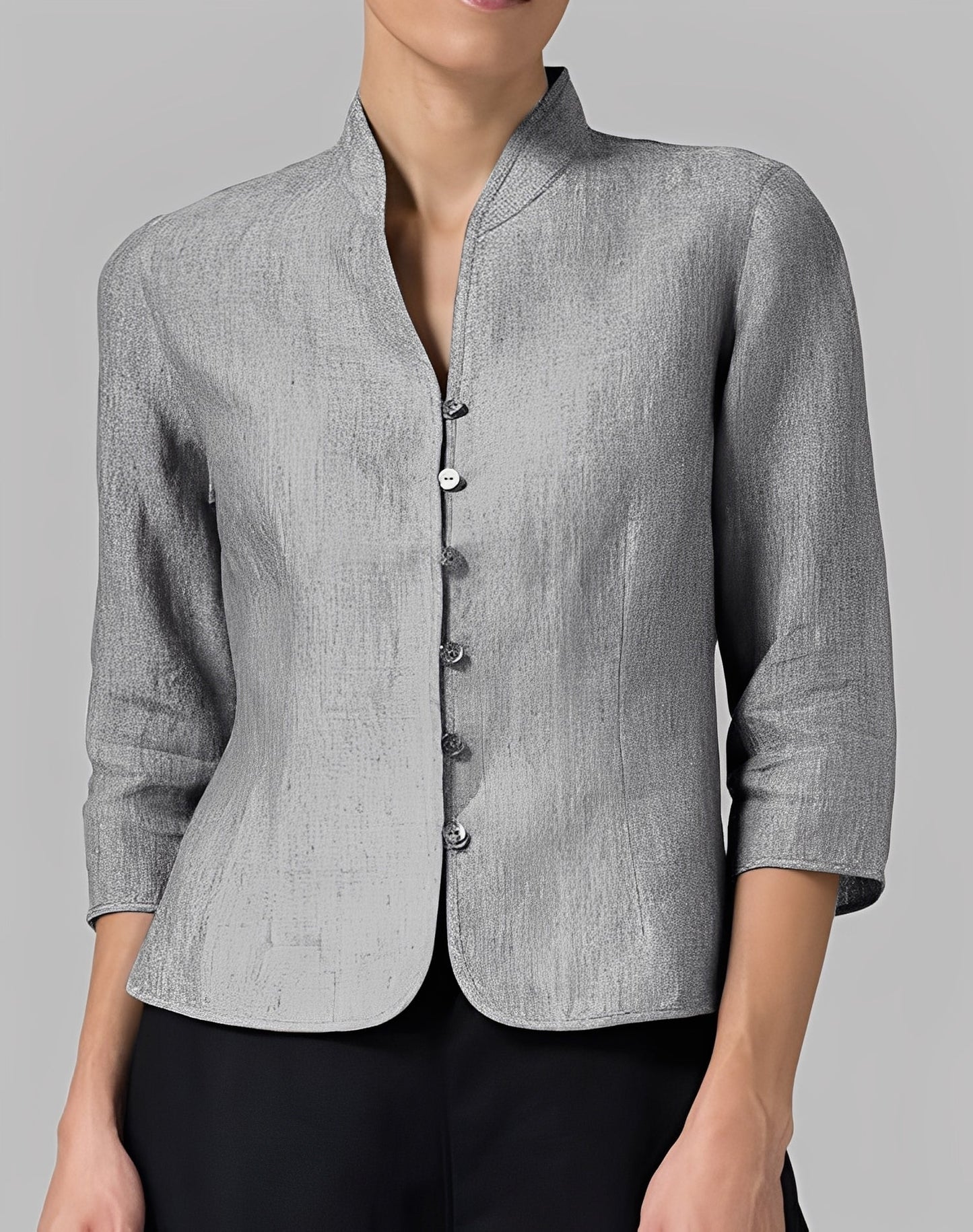 Lolicia - Codzienna bluzka z rękawami 3/4 dla kobiet