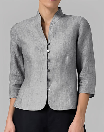 Lolicia - Codzienna bluzka z rękawami 3/4 dla kobiet