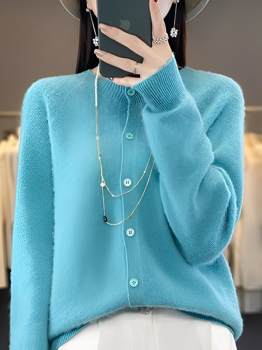 Arabella - Χαλαρός, χαλαρά κομμένος μάλλινος πουλόβερ για γυναίκες