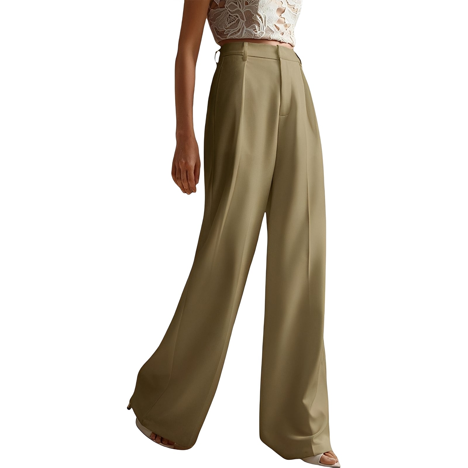 Elaida - Casual Wide-Leg Trousers