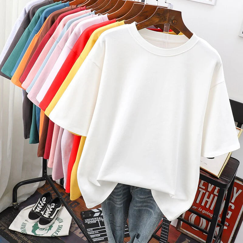 Arabella - Χαλαρό Oversize T-Shirt από Βαμβάκι για Γυναίκες