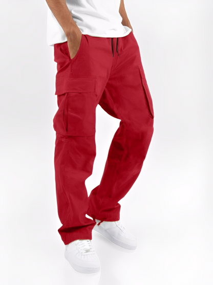 Cooper - Relaxed Cargo Pants with Drawstring for Men
