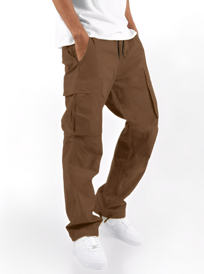 Cooper - Relaxed Cargo Pants with Drawstring for Men