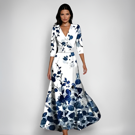 Delores - Floral Long Sleeve Dress