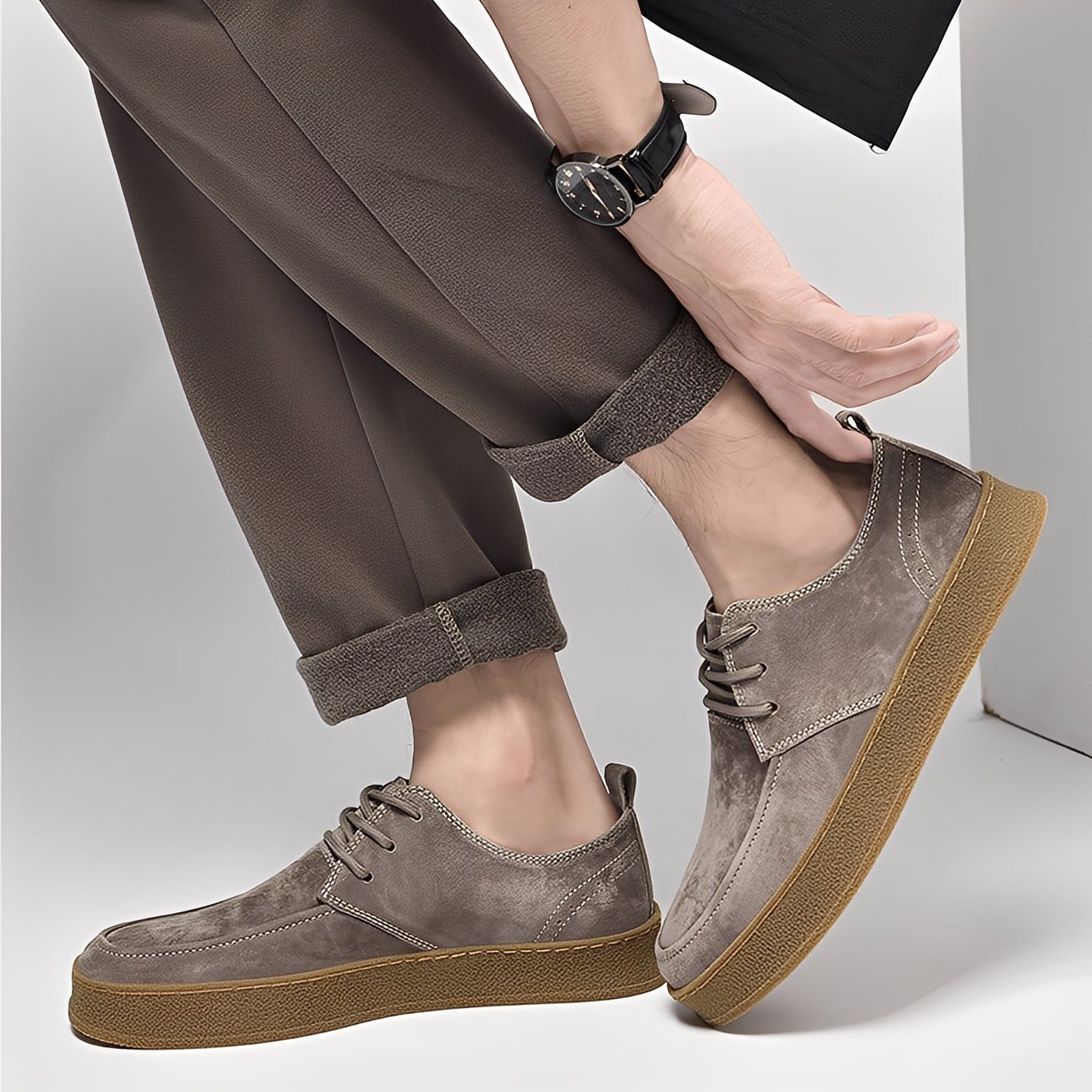 Sylvan - Φορμαλικά επίπεδα παπούτσια από δερματίνη για άνδρες