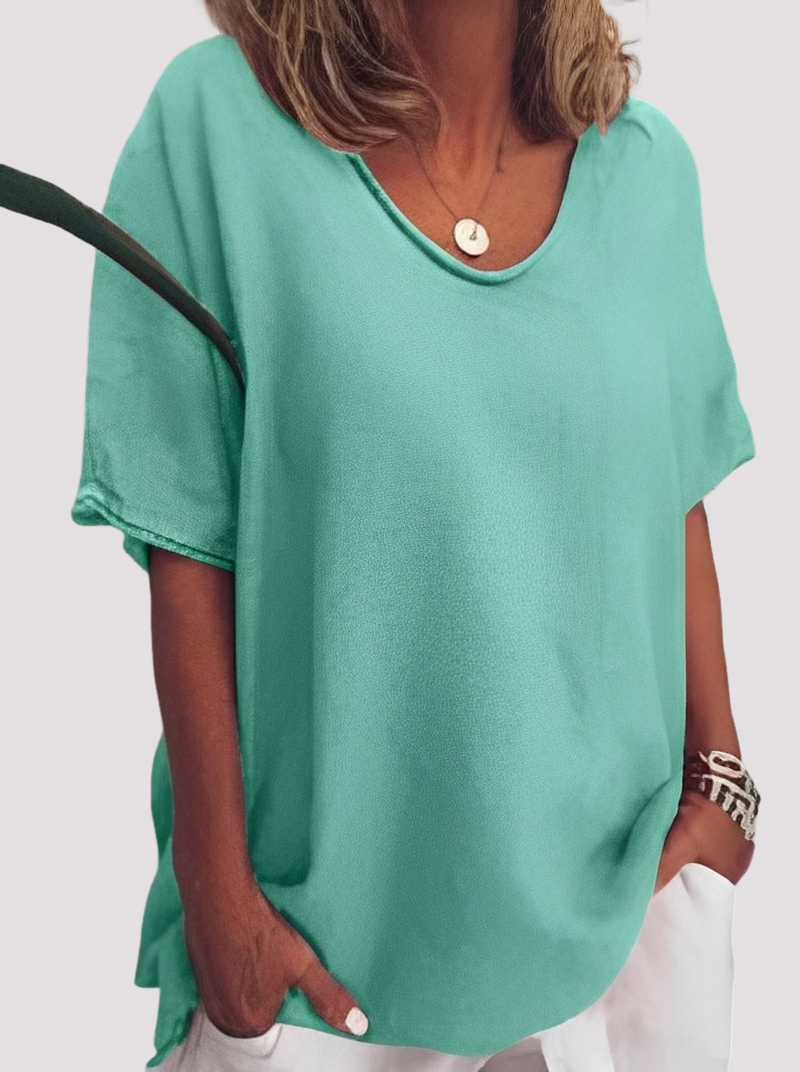 Joanne - Women's Casual, Loose-Fit Blouse