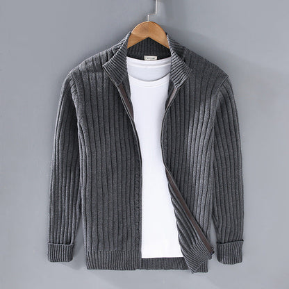 Raphael - Modern Cotton Cardigan for Men