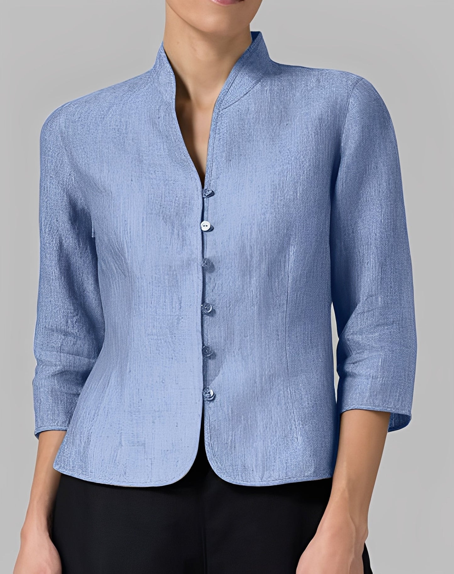 Lolicia - Codzienna bluzka z rękawami 3/4 dla kobiet