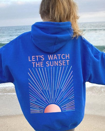 Jaquelyn - Στιλάτος, χαλαρό κομμένο hoodie με σχέδιο για γυναίκες