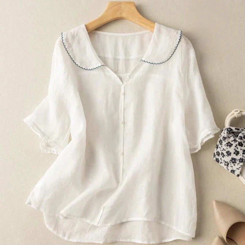 Kristi- Elegant Women's Summer Blouse