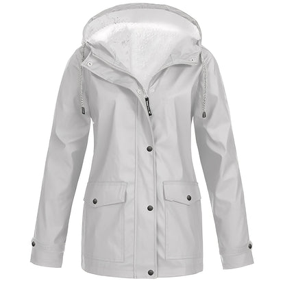 Abbigail - Multifunctional waterproof fleece-lined jacket for women