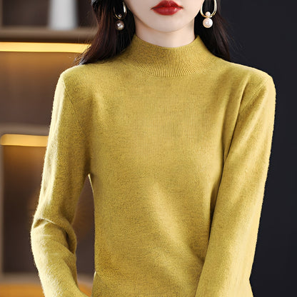 Natille - Χαλαρός κασμιρένιος πουλόβερ από μαλλί για γυναίκες