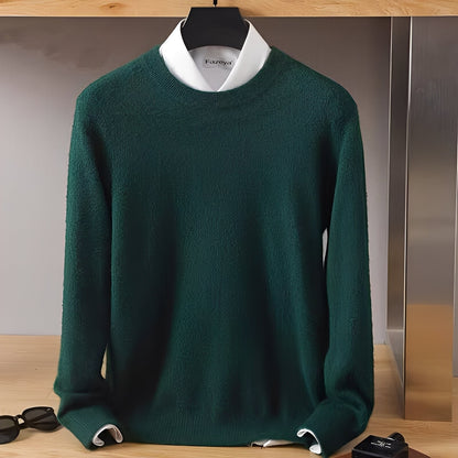 Inigo - Σύγχρονος, χαλαρός κασμιρένιος πουλόβερ για άνδρες