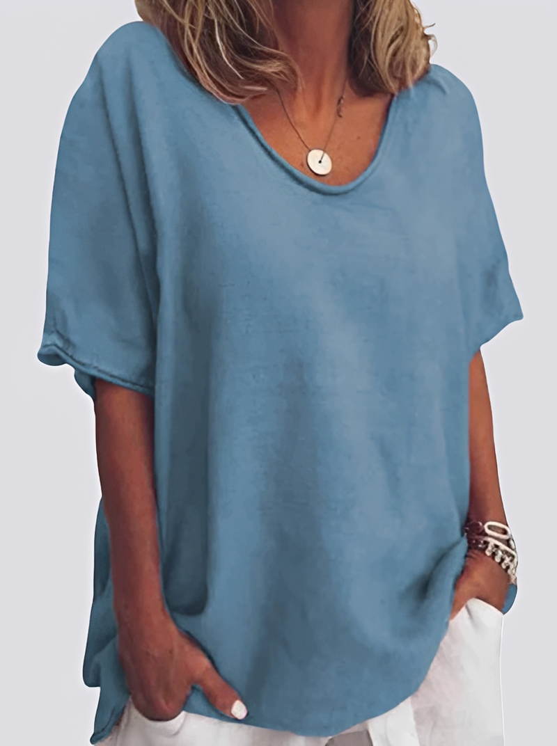 Dorothy - Casual, loose-fitting blouse for women