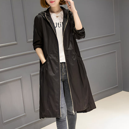 Margarette - Stylish Hooded Raincoat for Women