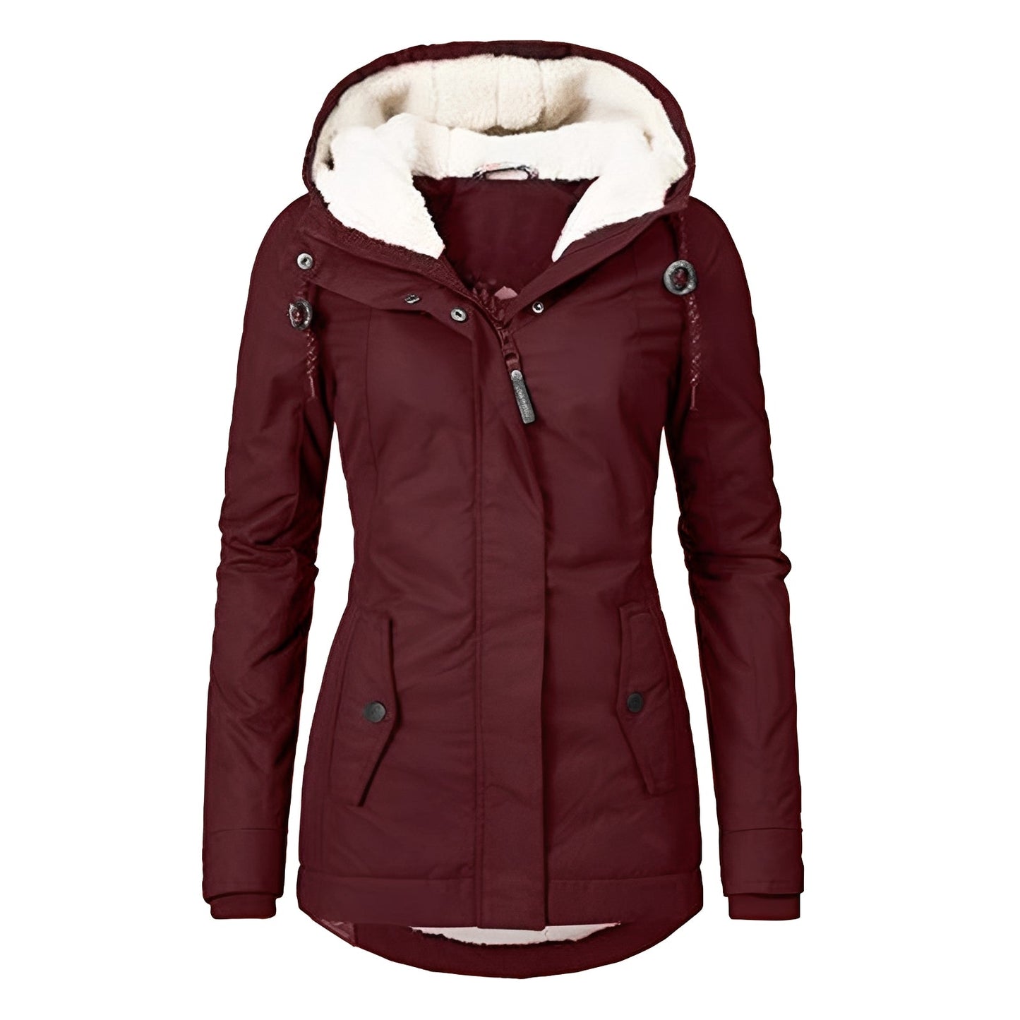 Earleen - Warm Sherpa-Fleece Jacket for Women