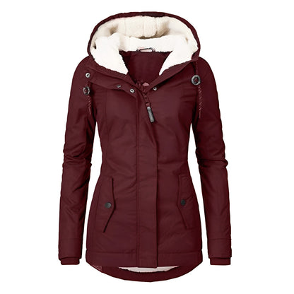 Earleen - Warm Sherpa-Fleece Jacket for Women