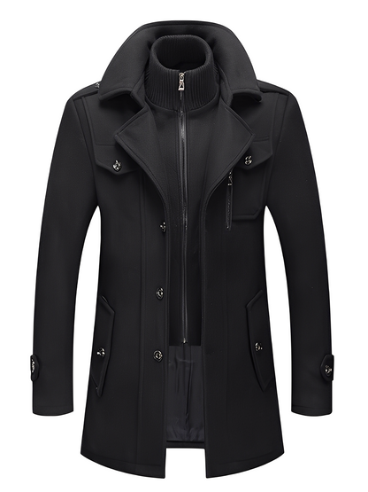 Philip - Σύγχρονος καμπαρντίνα με τσέπες για άνδρες