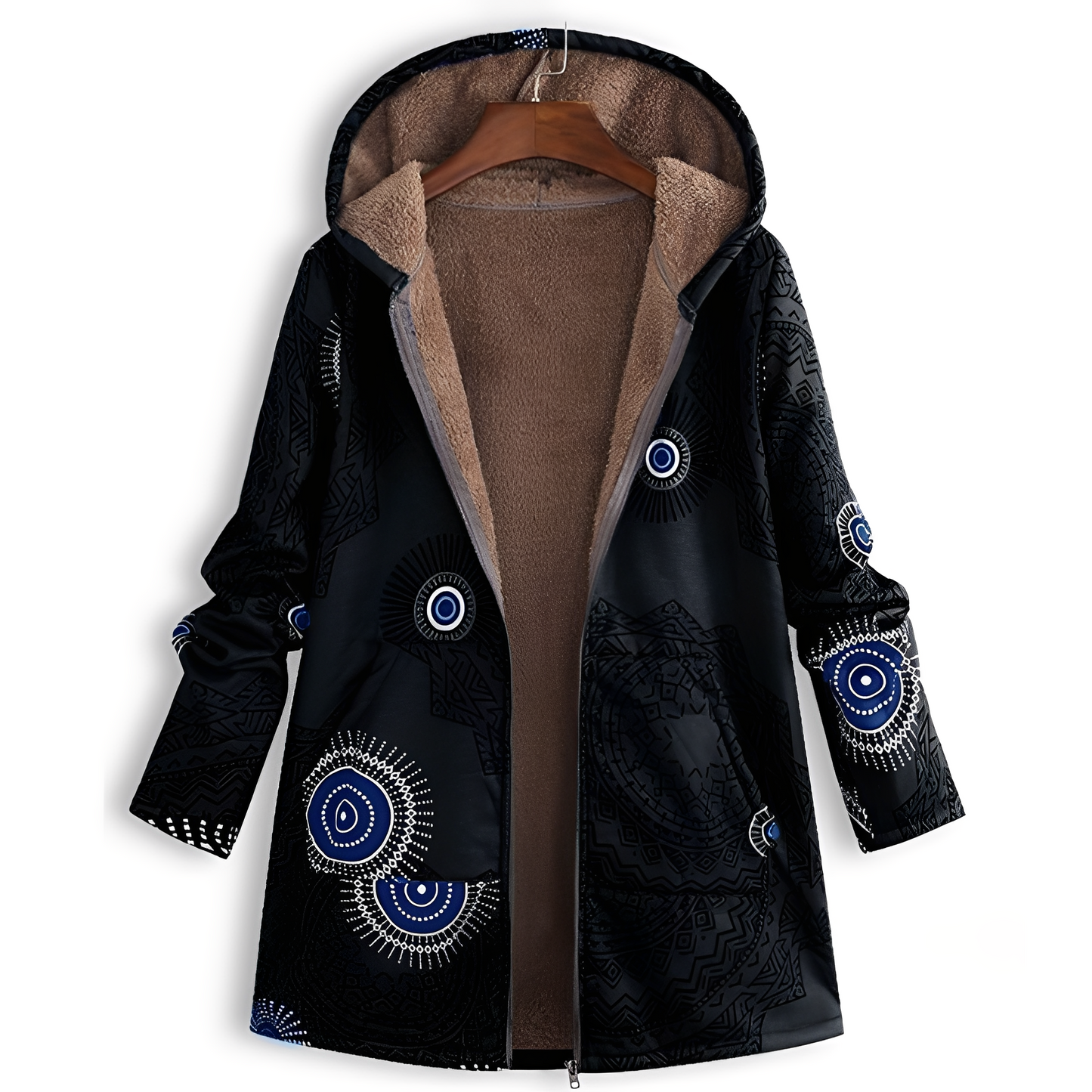 Olyvia - Vintage Cardigan with Pattern for Women