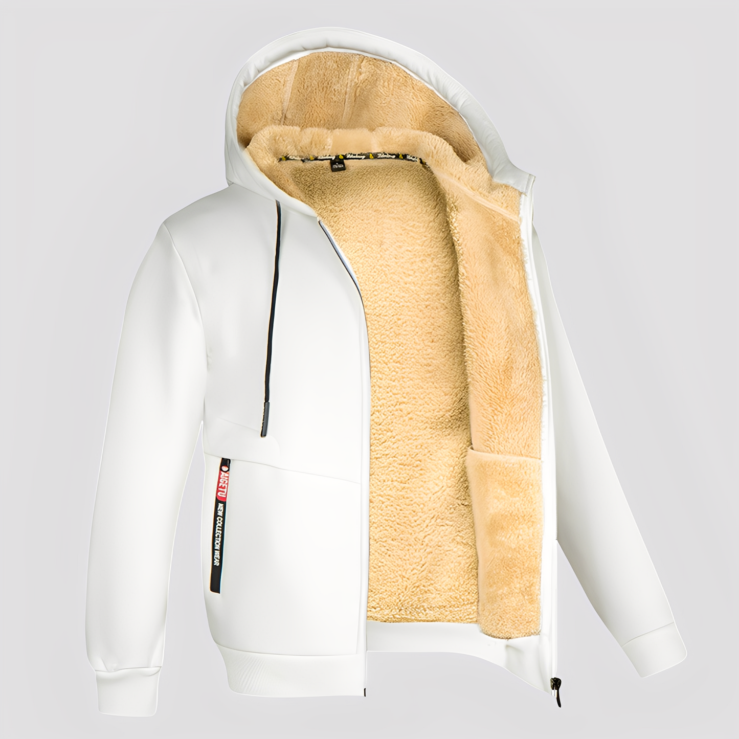 Waldo - Απλός, φουτερωμένος με fleece hoodie για άνδρες