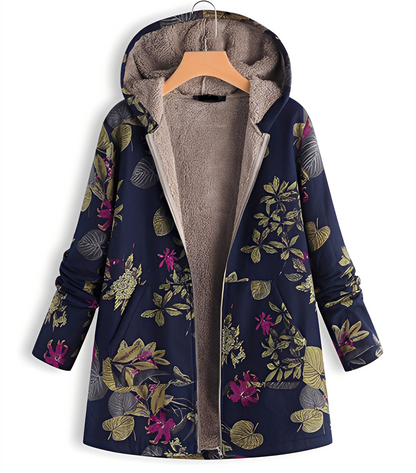 Jaslene - Classic, thick, warm parka jacket for women