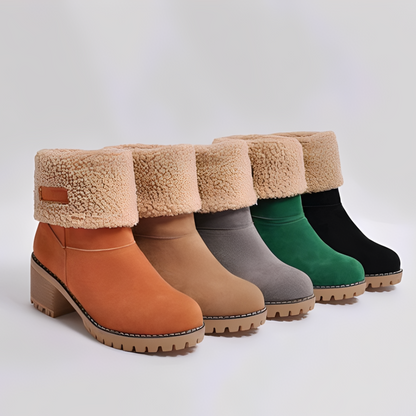 Joella - Warm Leather Ankle Boots for Women