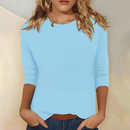Kathryn - Casual shirt with 3/4 sleeves for women