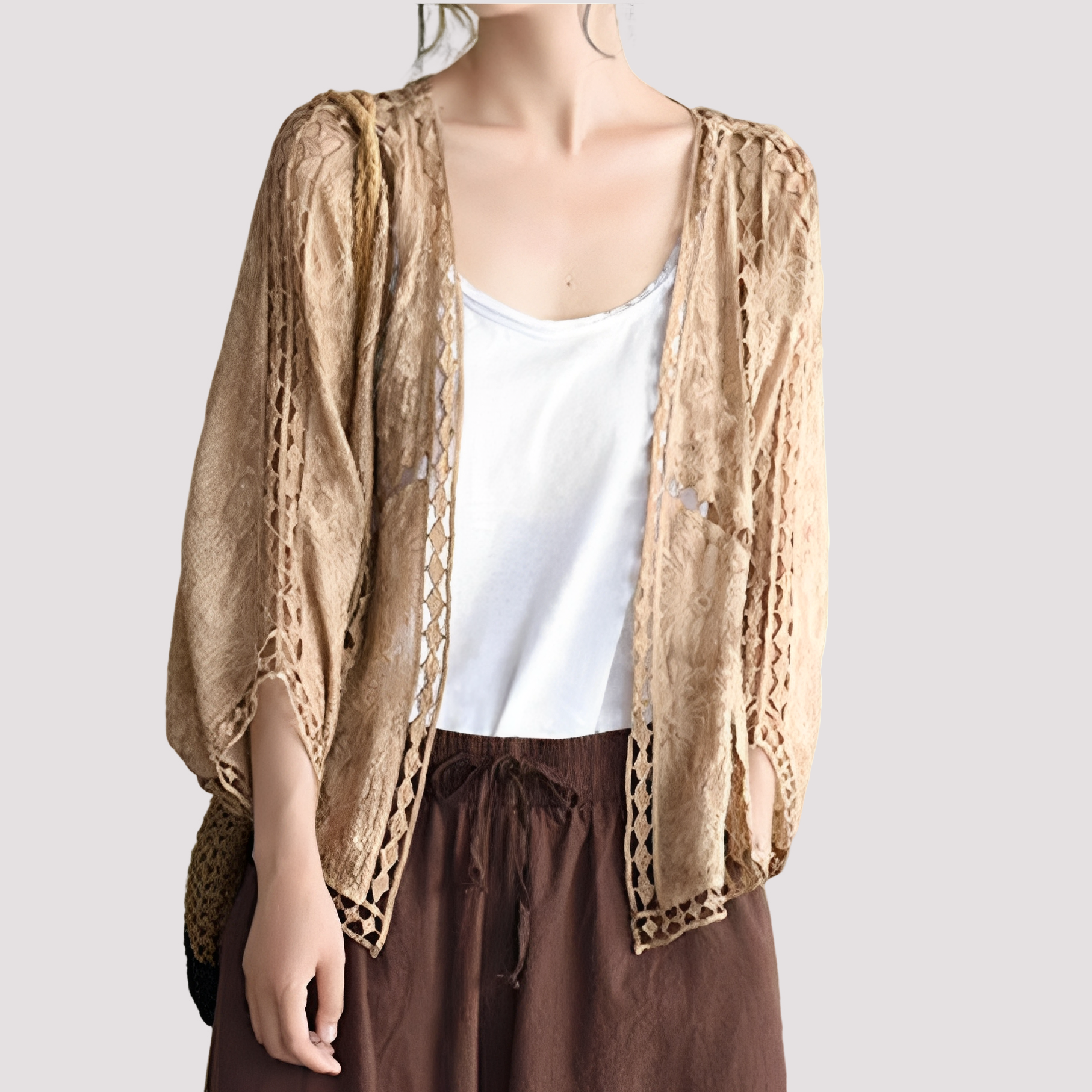 Connie - Stylish cardigans with cutouts for women