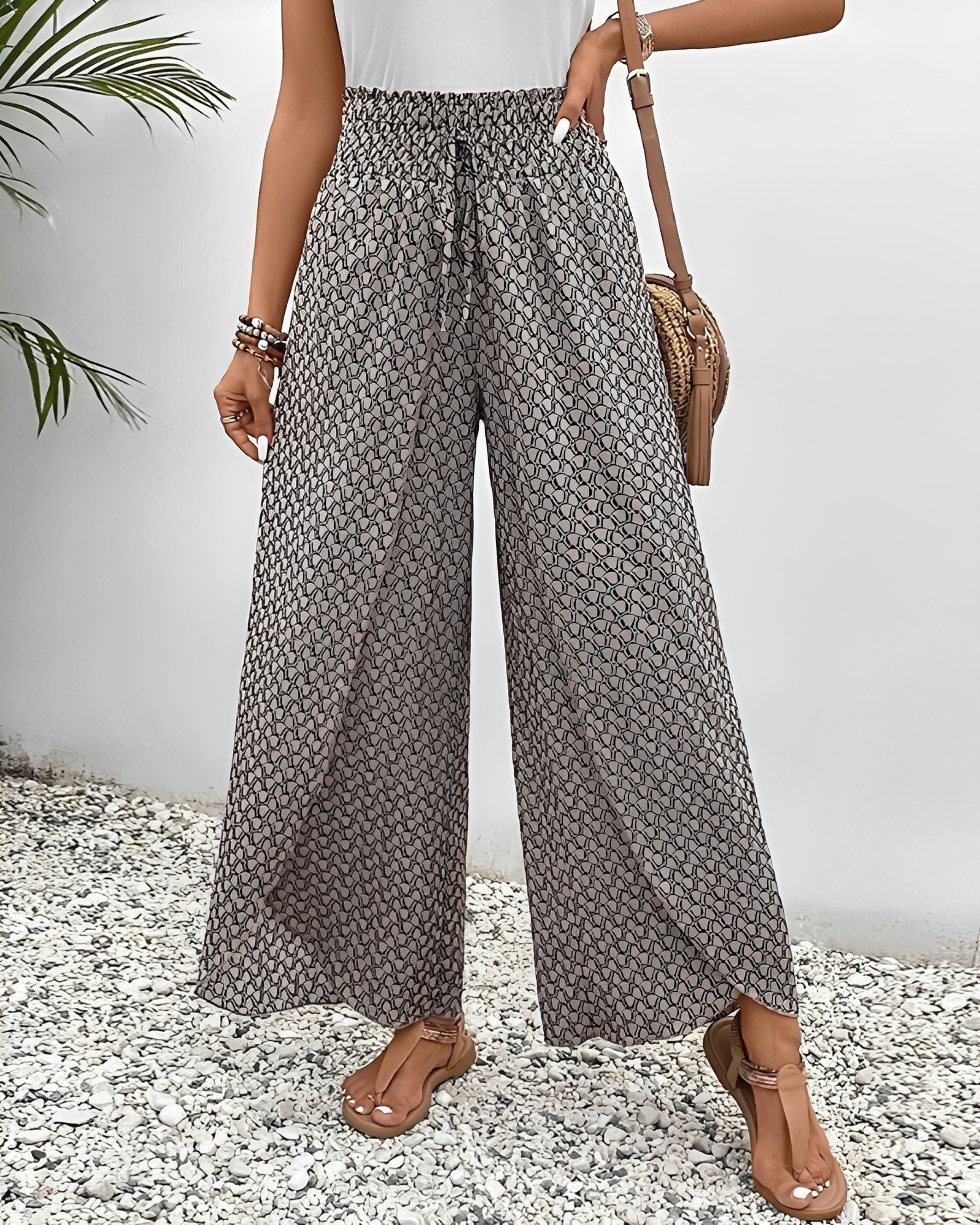 Stéphane - Relaxed Loose Wide-Leg Trousers
