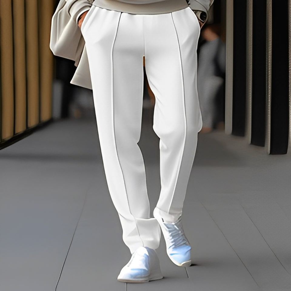 Franklin - Χαλαρό, απλό παντελόνι για άνδρες