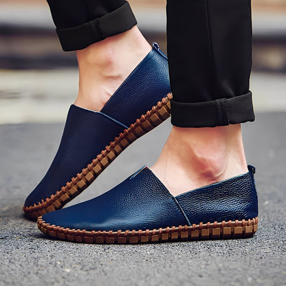 Neville - Stylish Leather Slippers for Men