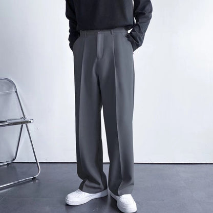 Caleb - Elegant, casual straight-leg pants for men