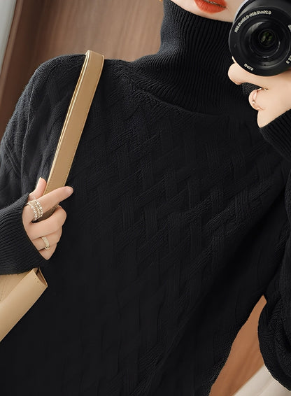 Ryanne - Χαλαρός ζιβάγκο από κασμίρι για γυναίκες