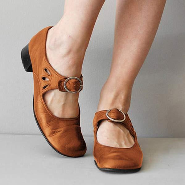 Beatrice – Orthopedic Wedge Sandals with Adjustable Buckle