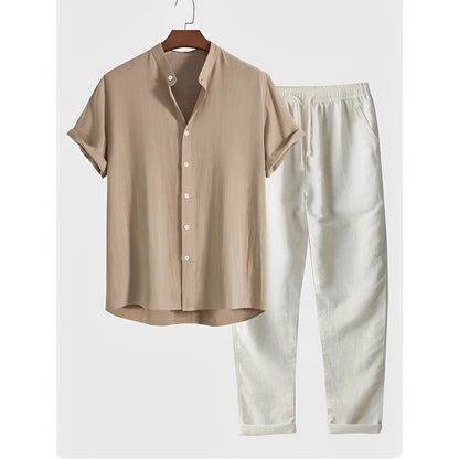 Phillip - Summer Linen Set for Men