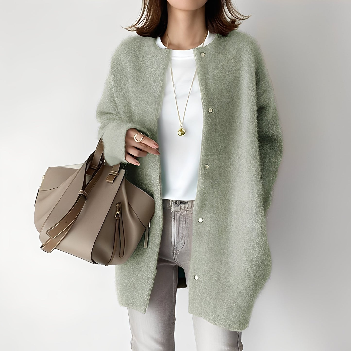 Dahlia - Κομψή, χαλαρή ζακέτα για γυναίκες